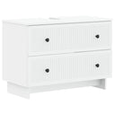 vidaXL EDE Bathroom Vanity Unit White 82 x 41 x 59 cm
