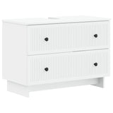 vidaXL EDE Bathroom Vanity Unit White 82 x 41 x 59 cm