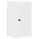 vidaXL Badkamer wandkast EDE Wit 30 x 31 x 59 cm Bewerkt hout