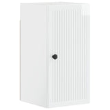 vidaXL Badkamer wandkast EDE Wit 30 x 31 x 59 cm Bewerkt hout