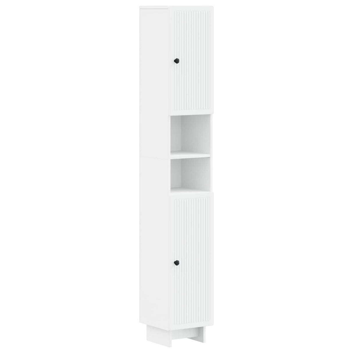 vidaXL Badkamerkast met Open Plank EDE Wit 30 x 31 x 190 cm