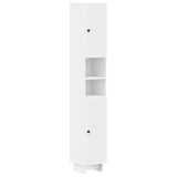 vidaXL Badkamerkast met Open Plank EDE Wit 30 x 31 x 190 cm