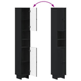 vidaXL Badkamerkast met Open Plank EDE Wit 30 x 31 x 190 cm
