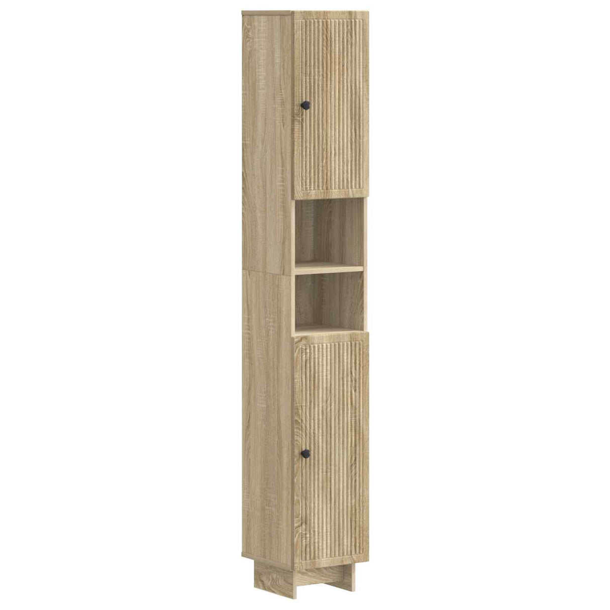 vidaXL Badkamerkast met Open Plank EDE Wit 30 x 31 x 190 cm