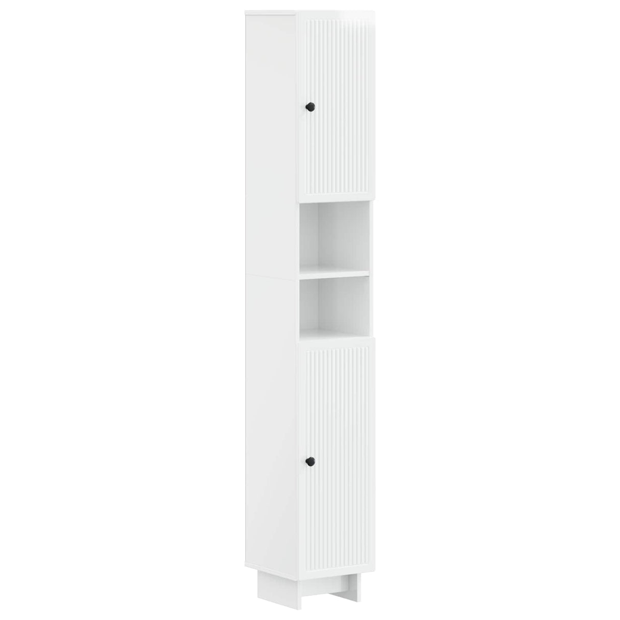 vidaXL Badkamerkast met Open Plank EDE Wit 30 x 31 x 190 cm