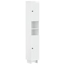vidaXL Badkamerkast met Open Plank EDE Wit 30 x 31 x 190 cm