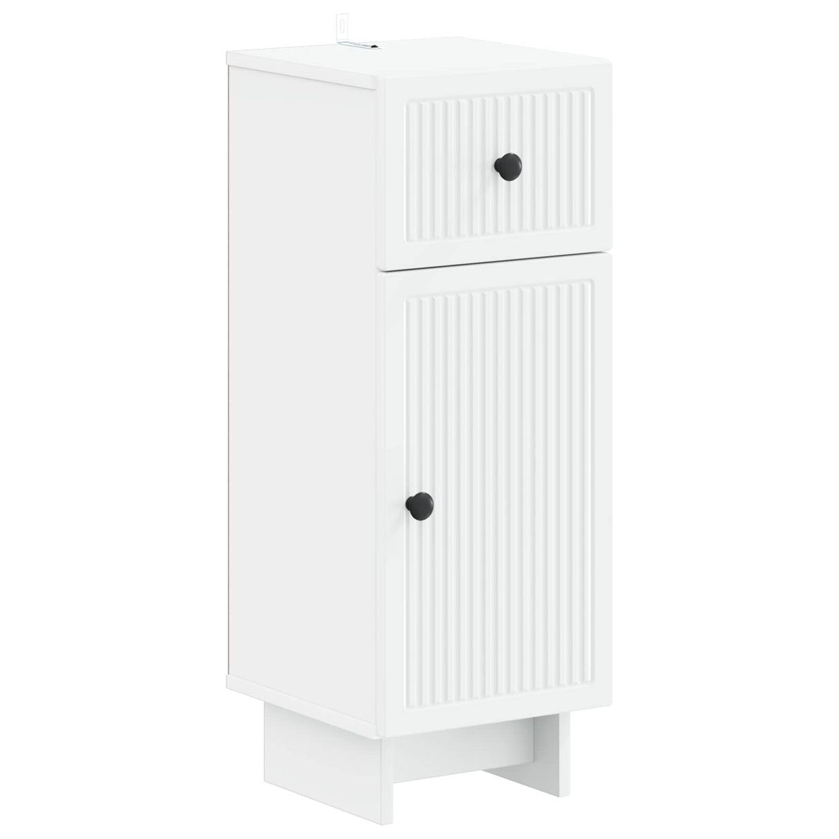 vidaXL Bathroom Storage Cabinet EDE White 30 x 31 x 80 cm Engineered Wood