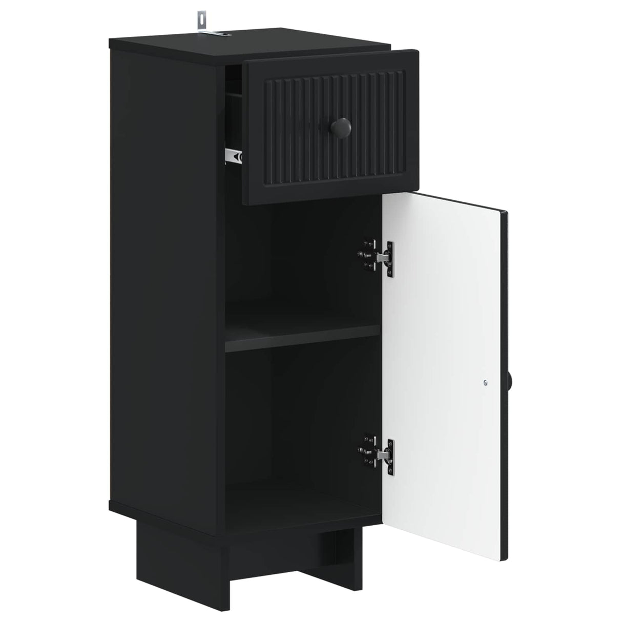 vidaXL Bathroom Storage Cabinet EDE White 30 x 31 x 80 cm Engineered Wood