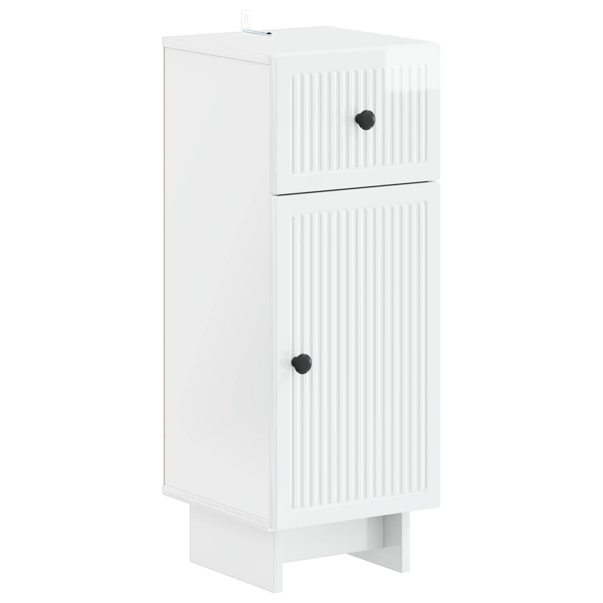 vidaXL Bathroom Storage Cabinet EDE White 30 x 31 x 80 cm Engineered Wood
