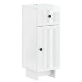 vidaXL Bathroom Storage Cabinet EDE White 30 x 31 x 80 cm Engineered Wood