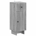 vidaXL Bathroom Storage Cabinet EDE White 30 x 31 x 80 cm Engineered Wood