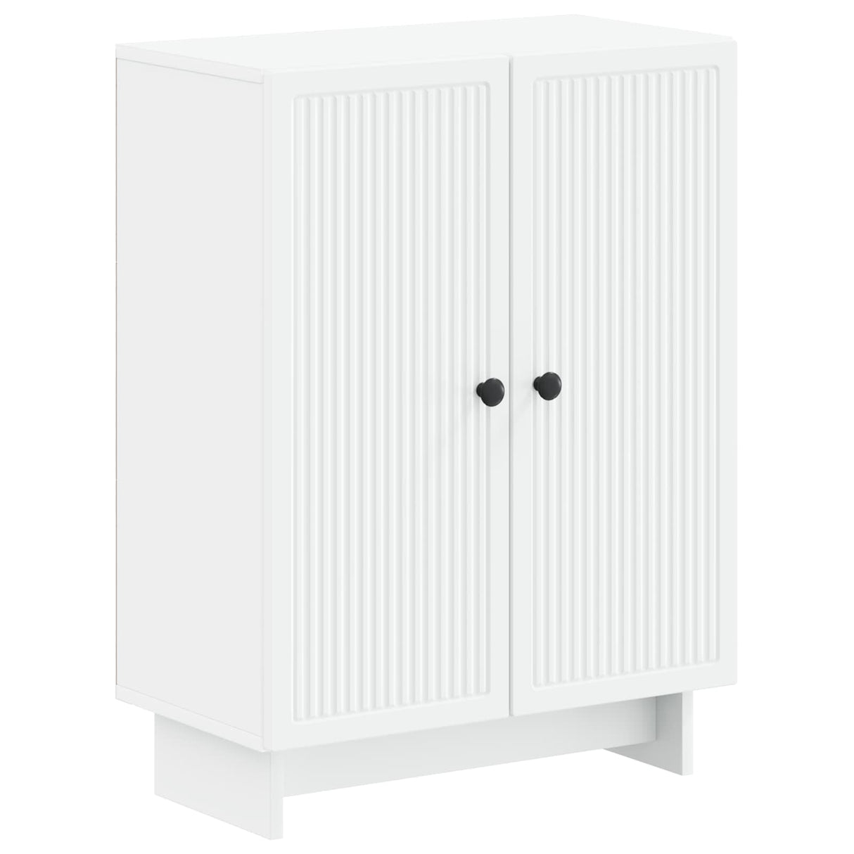 vidaXL Bathroom Storage Cabinet EDE White 59.5x31x80 cm Engineered Wood