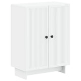 vidaXL Bathroom Storage Cabinet EDE White 59.5x31x80 cm Engineered Wood