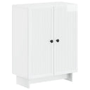 vidaXL Bathroom Storage Cabinet EDE White 59.5x31x80 cm Engineered Wood