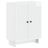 vidaXL Bathroom Storage Cabinet EDE White 59.5x31x80 cm Engineered Wood
