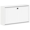 vidaXL Wandgemonteerde Schoenenkast EDE 71 x 17 x 43 cm Bewerkt hout