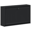 vidaXL Wandgemonteerde Schoenenkast EDE 71 x 17 x 43 cm Bewerkt hout
