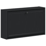 vidaXL Wandgemonteerde Schoenenkast EDE 71 x 17 x 43 cm Bewerkt hout