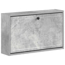 vidaXL Wandgemonteerde Schoenenkast EDE 71 x 17 x 43 cm Bewerkt hout