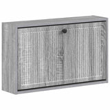 vidaXL Wandgemonteerde Schoenenkast EDE 71 x 17 x 43 cm Bewerkt hout