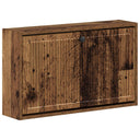 vidaXL Wandgemonteerde Schoenenkast EDE 71 x 17 x 43 cm Bewerkt hout
