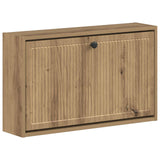 vidaXL Wandgemonteerde Schoenenkast EDE 71 x 17 x 43 cm Bewerkt hout