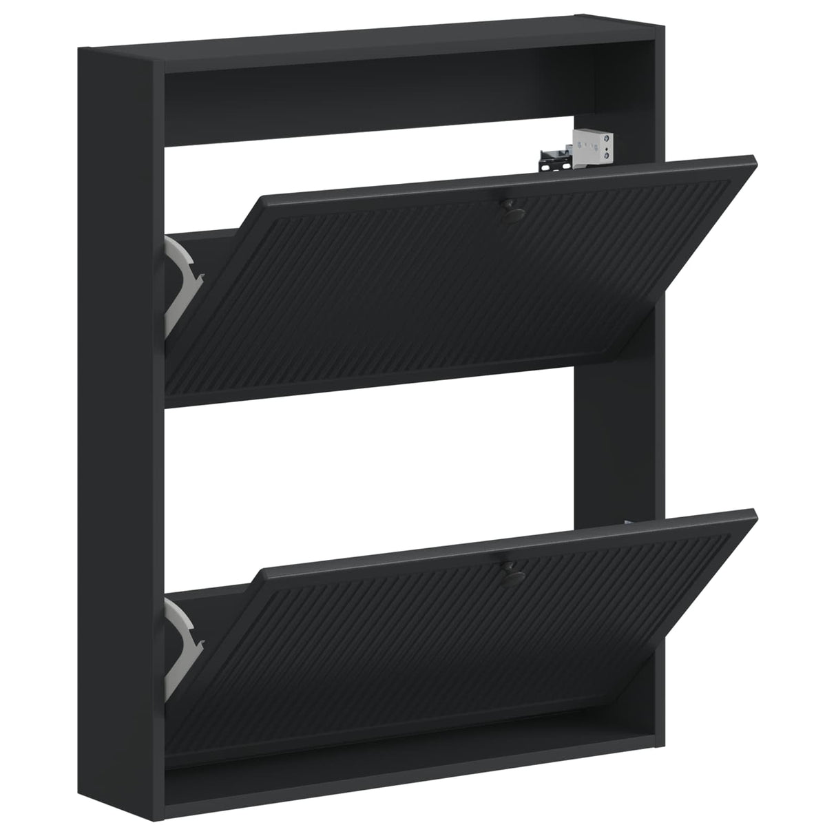 vidaXL Wandgemonteerde Schoenenkast EDE 71 x 17 x 86 cm Bewerkt hout