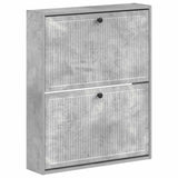 vidaXL Wandgemonteerde Schoenenkast EDE 71 x 17 x 86 cm Bewerkt hout