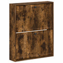 vidaXL Wandgemonteerde Schoenenkast EDE 71 x 17 x 86 cm Bewerkt hout