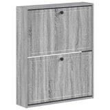 vidaXL Wandgemonteerde Schoenenkast EDE 71 x 17 x 86 cm Bewerkt hout