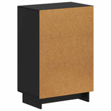 vidaXL Schoenenkast EDE 59,5 x 39,5 x 90 cm Bewerkt hout Wit