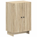 vidaXL Schoenenkast EDE 59,5 x 39,5 x 90 cm Bewerkt hout Wit