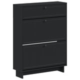 vidaXL Schoenenkast EDE 78 x 24 x 103 cm Bewerkt hout Wit