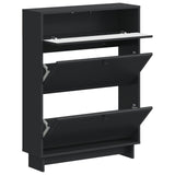 vidaXL Schoenenkast EDE 78 x 24 x 103 cm Bewerkt hout Wit