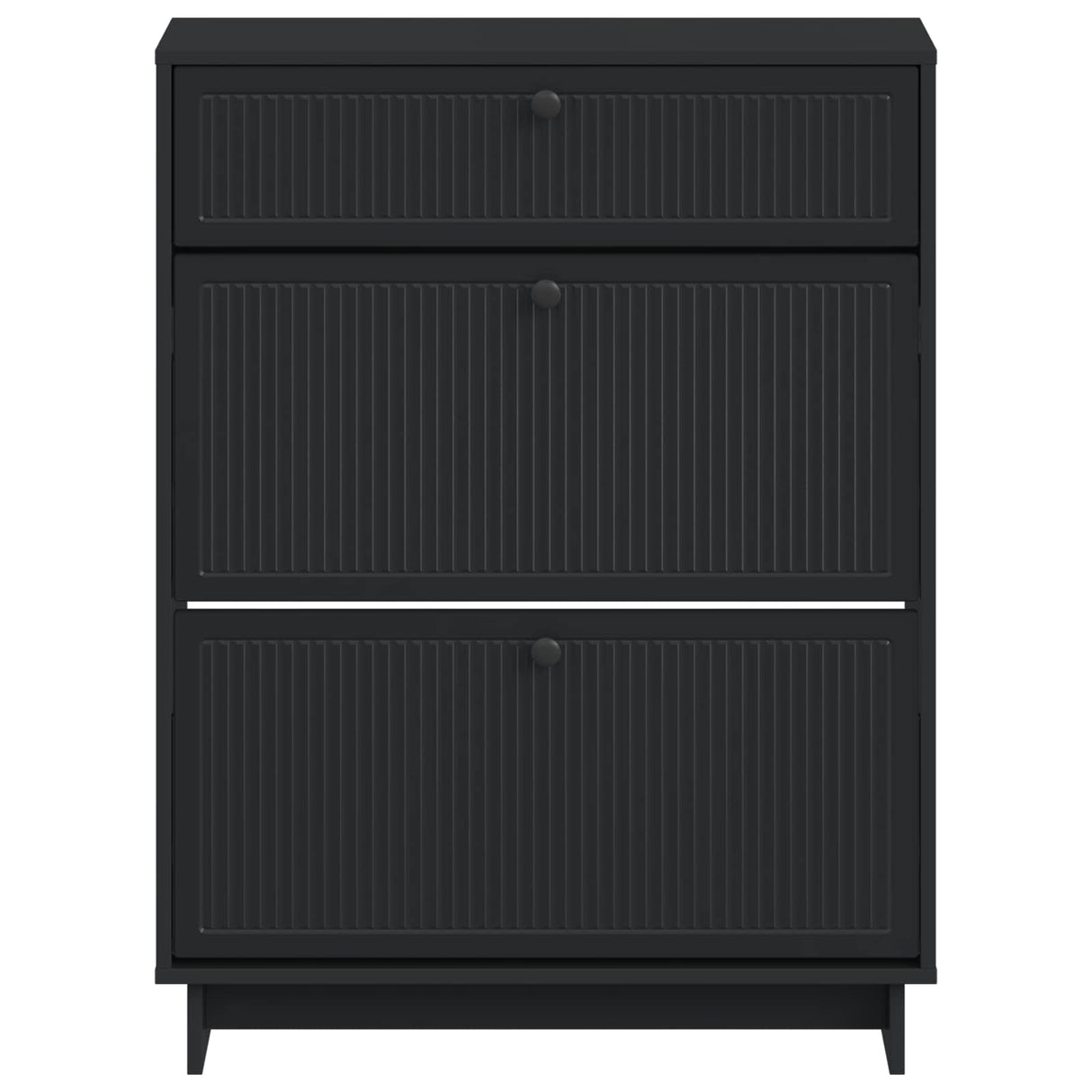 vidaXL Schoenenkast EDE 78 x 24 x 103 cm Bewerkt hout Wit