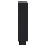 vidaXL Schoenenkast EDE 78 x 24 x 103 cm Bewerkt hout Wit