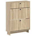 vidaXL Schoenenkast EDE 78 x 24 x 103 cm Bewerkt hout Wit