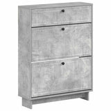 vidaXL Schoenenkast EDE 78 x 24 x 103 cm Bewerkt hout Wit