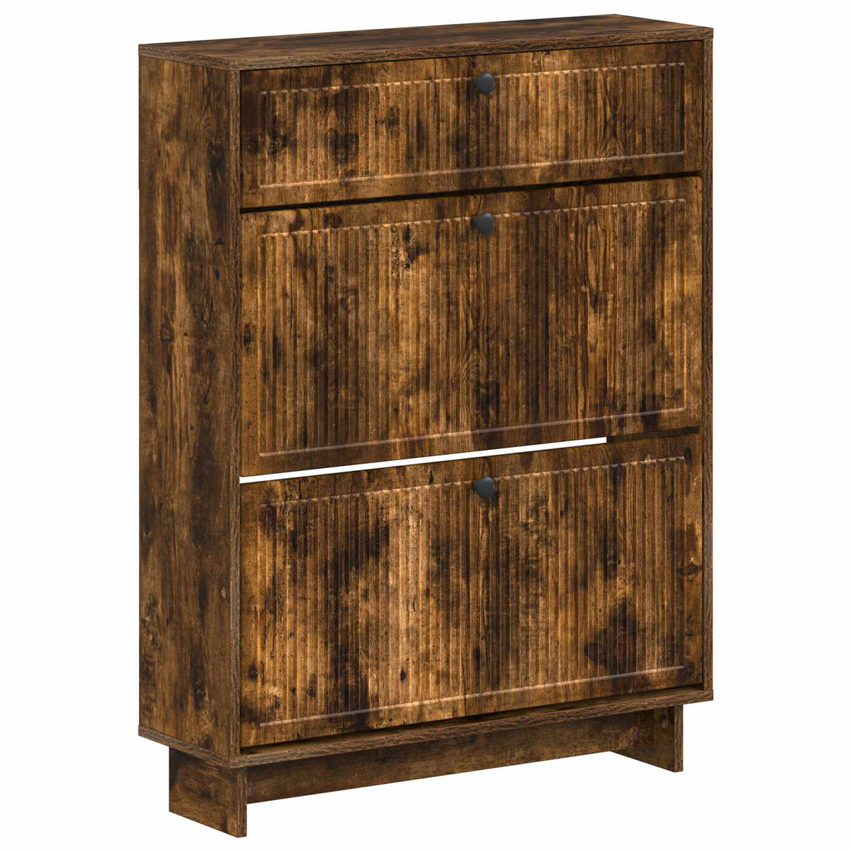 vidaXL Schoenenkast EDE 78 x 24 x 103 cm Bewerkt hout Wit