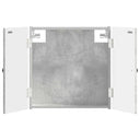 vidaXL Dartboard Cabinet EDE White 52.5 x 10.5 x 53.5 cm Engineered Wood