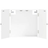 vidaXL Dartboard Cabinet EDE White 52.5 x 10.5 x 53.5 cm Engineered Wood