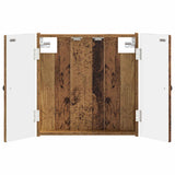 vidaXL Dartboard Cabinet EDE White 52.5 x 10.5 x 53.5 cm Engineered Wood
