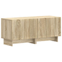 vidaXL Tv-meubel Wit Bewerkt hout