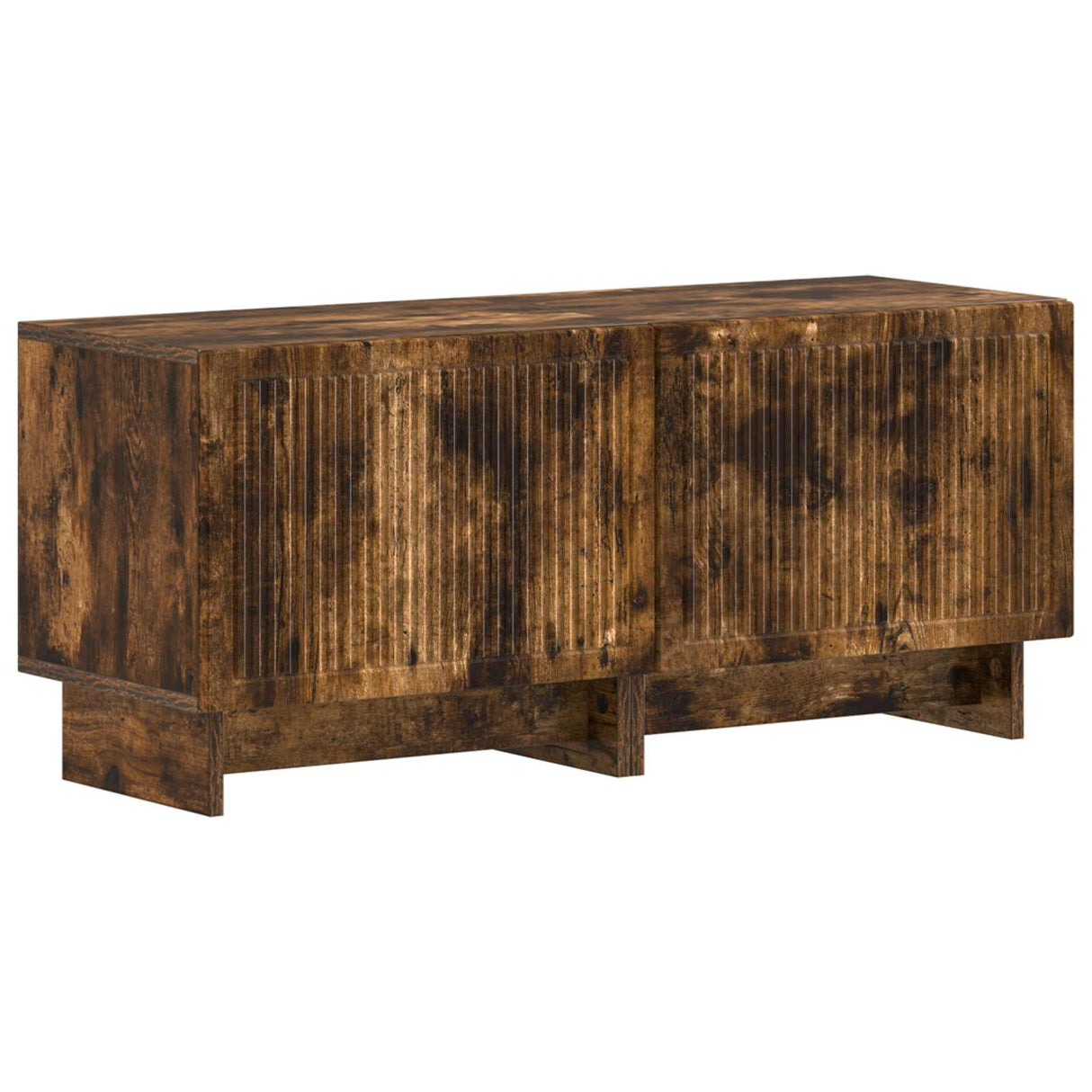 vidaXL Tv-meubel Wit Bewerkt hout