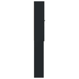 vidaXL Toiletkast EDE Wit 66 x 25,5 x 190 cm Bewerkt hout