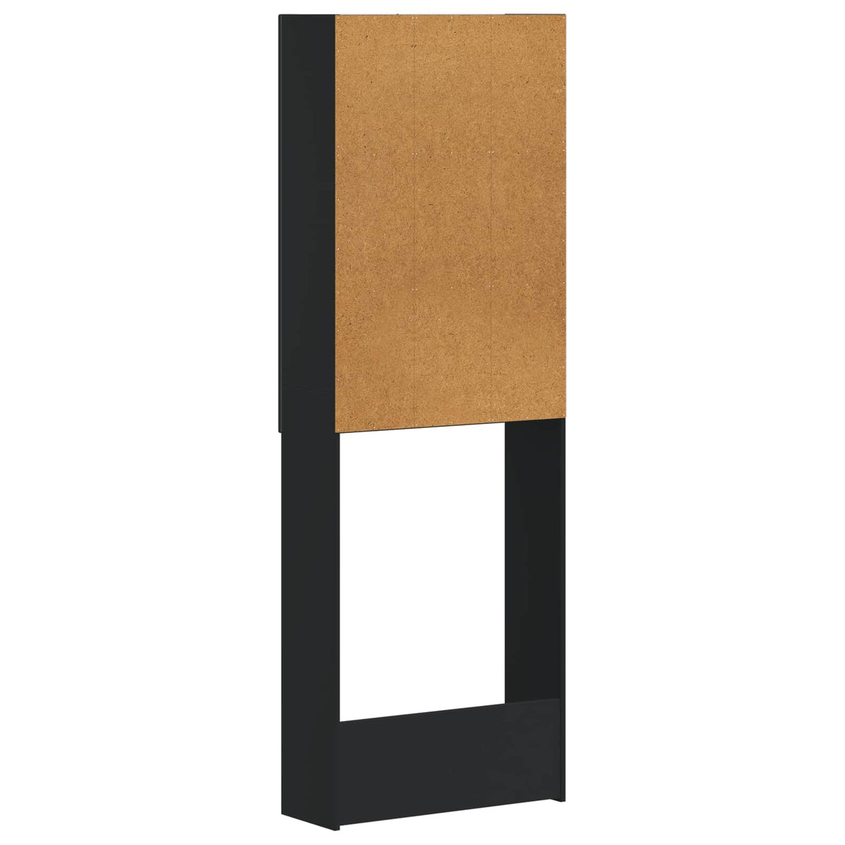 vidaXL Toiletkast EDE Wit 66 x 25,5 x 190 cm Bewerkt hout