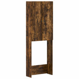 vidaXL Toiletkast EDE Wit 66 x 25,5 x 190 cm Bewerkt hout