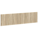 vidaXL Wandgemonteerd Hoofdbord EDE Wit Bewerkt hout