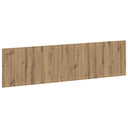 vidaXL Wandgemonteerd Hoofdbord EDE Wit Bewerkt hout