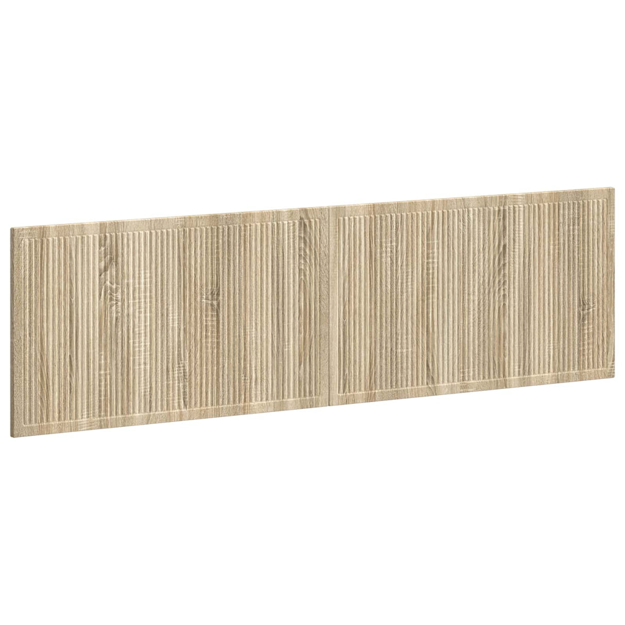 vidaXL Wandgemonteerd Hoofdbord EDE Wit Bewerkt hout